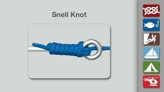 How to Tie a Snell Knot  Fishing Knots [upl. by Pack]