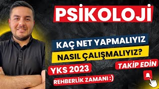 YKS 2023 Psikoloji İçin Kaç Net Yapmalıyız  yks2023 [upl. by Bronwyn]