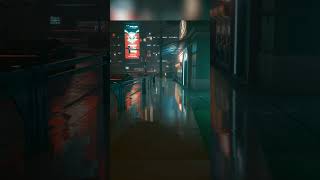 Cyberpunk 2077  Night Walk in Japantown 4K cyberpunk2077 cp2077 videogames gaming [upl. by Elocin]