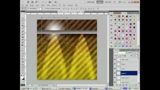 How to create light casting on a wall effect with Photoshop [upl. by Mouldon210]