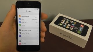 iPhone 5S  Complete Beginners Guide [upl. by Cressler972]