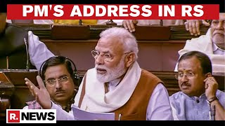 PM Modi To Reply To Motion Of Thanks On The President’s Address In Rajya Sabha [upl. by Eenej]