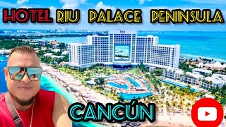 Hotel RIU Palace Península en Cancún México 2024 Septiembre [upl. by Nnaeiluj]