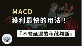 MACD獲利最快的用法！不會延遲的私藏判斷！MACD最有效的賺錢時機！（附中文字幕）投資腦袋の 熊敖 [upl. by Landmeier]