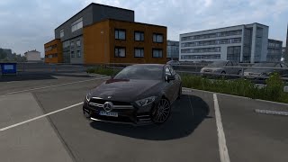 2021 MercedesBenz CLS 53 AMG POV test drive Euro Truck Simulator 2 ets2mods mercedes ets2 [upl. by Eb709]