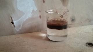 WasserstoffperoxidKaliumpermanganat  Chemie Experiment 1 [upl. by Lednahc]