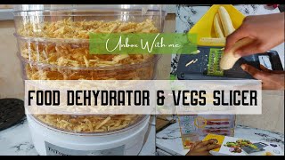 UNBOX WITH ME TRITOWER FOOD DEHYDRATOR AND VEGETABLES SLICER [upl. by Eniamreg]