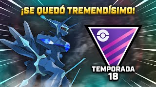 ¡YA DISFRUTO MI DIALGA ORIGEN 100 IV NIVEL 50 con DISTORSIÓN en LIGA MASTER  PVP GBL POKEMON GO [upl. by Tekla897]