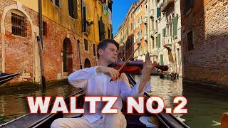 Waltz No 2 Shostakovich on Violin in Venice The Second Waltz [upl. by Melloney371]