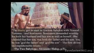 Pagan Origins of the Trinity  The gods of Babylon  NaderMansour [upl. by Nial]