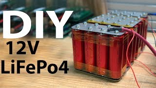 Build a DIY Lithium LiFePo4 Headway 12v Battery replacement [upl. by Tilla]