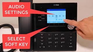 Mitel 6920 Handset  Audio Ringtones [upl. by Aonehc]