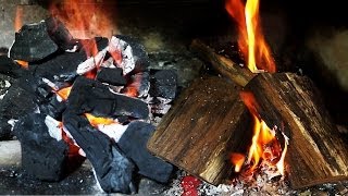 Como Prender el Fuego para el Asado Carbón y Leña [upl. by Pavyer]