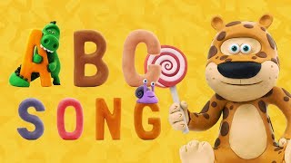 Alphabet and Animals Song  LEARN ABC AND ANIMALS EASILY [upl. by Cinamod]