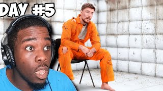 MrBeast I Spent 7 Days In Solitary Confinement Reaction [upl. by Eiramadnil915]