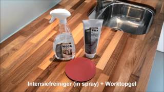 WOCA Worktop Gel [upl. by Gordy]