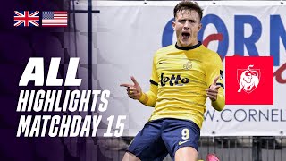 ALL HIGHLIGHTS MATCHDAY 27 ğŸ‘€âš½ Jupiler Pro League 2324 [upl. by Pickford572]