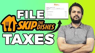 How to File Taxes for Skip The Dishes Drivers  Tax Tips and Deductions for 2024 [upl. by Diamante]