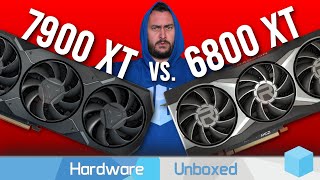 Radeon RX 7900 XT vs Radeon RX 6800 XT 50 Game Benchmark  1440p amp 4K [upl. by Ateloiv]