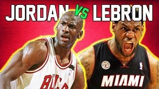 LeBron James vs Michael Jordan Who Would Win 1 on 1 [upl. by Manvil]