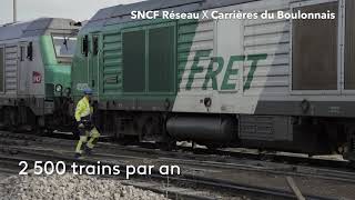 Réussite fret n°3  SNCF Réseau x Carrières du Boulonnais 41s [upl. by Layla329]