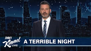 Jimmy Kimmel Reacts to Donald Trump Winning the Presidential Election [upl. by Anail784]