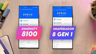 Mediatek Dimensity vs Snapdragon  Powerful Phone TEST [upl. by Colb566]