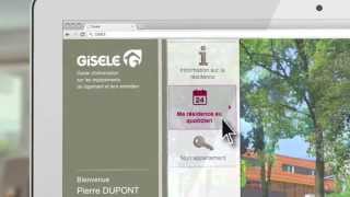 Vidéo de démonstration de GISELE 20  lextranet de la copropriété [upl. by Nehtanoj]