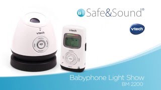 Démo Babyphone Lightshow BM2200 Safe amp Sound de VTech [upl. by Wahlstrom64]