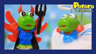 Pororo Toys  07 Good Crong Bad Crong  Eat or Not  Pororos mini world [upl. by Shishko]