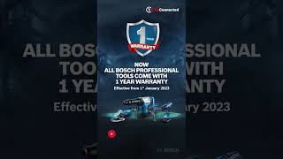 Bosch Professional Tools Now with 1 Year Warranty  Bosch Power Tools [upl. by Nathanoj678]