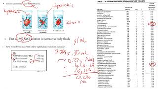 Calculations Quiz 3 and Final Exam Isotonicity [upl. by Gusti]