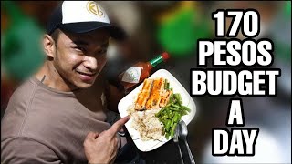 170 PESOS A DAY MEAL PREP FOR BULKINGCUTTING  Grocery List [upl. by Navonod]