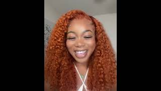 🍊 GINGER WIG TRANSFORMATION [upl. by Bobbi]