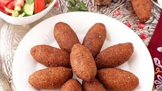 How to make fried kibbeh  lebanese kibbeh recipe  easy meat stuffed kibbeh recipe  fried kibbeh [upl. by Shane]