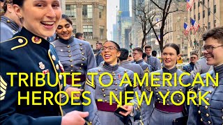 NY Tribute to American Heroes Concert  West Point Glee Club St Patrick’s Cathedral  Feb 27 2024 [upl. by Refotsirk]