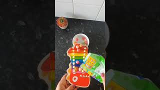 Amazing sound Xylophone and Candy satisfyingreverse asmrsounds shorts sounds relaxationsounds [upl. by Emearg728]