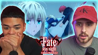 WE LOSE SABER  FateStay Night Unlimited Blade Works Episode 11 amp 12 GROUP REACTION [upl. by Haibot]