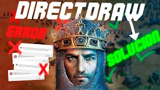 DIRECTDRAW ERROR Age Of Empires 2 SOLUCION Windows 10 [upl. by Haldes573]