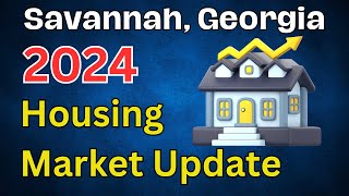 Savannah Georgia Real Estate  Market Update January 2024 [upl. by Akiemaj]