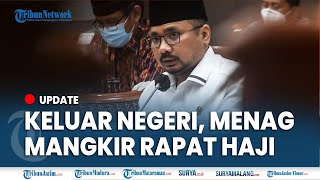 🔴 MENTERI AGAMA MANGKIR RAPAT MASALAH HAJI Diminta Pansus Haji Segera Pulang dari Luar Negeri [upl. by Moyna]