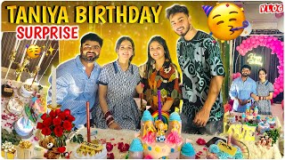 Taniya Birthday Surprise Celebration Vlog🎂😍  Vasu Vlogs [upl. by Linkoski]