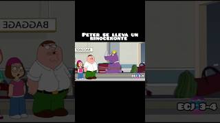 Peter se lleva un Rinoceronte 🦏 petergriffin familyguy funny shorts shortsfeed shortsviral [upl. by Doolittle]