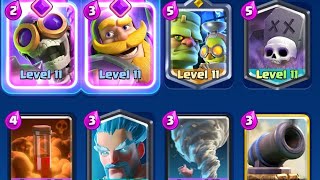 New meta deck Goblinstein Graveyard decks in clash royale [upl. by Suzy228]