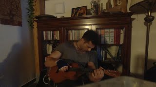 Io non abito al mare ukulele cover [upl. by Tterrej]