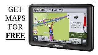 Update GARMIN SATNAV Maps for FREE [upl. by Devinna]