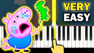 PEPPA PIG  Intro Theme song  VERY EASY Piano tutorial [upl. by Samul275]