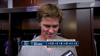 Greinke on throwing his 50000th pitch Sounds like a high number [upl. by Marcela]