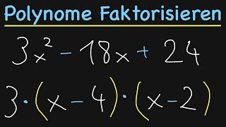 Faktorisierung von Polynomen [upl. by Hertzog]