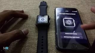 How to pair apple i watch to iphone 7 [upl. by Okikuy38]